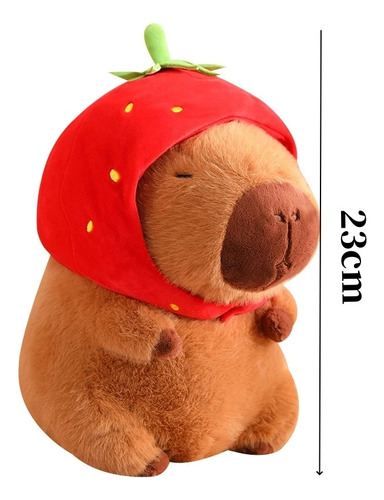 Lindo Muñeco De Peluche Capibara Con Luz Nocturna Con Contro