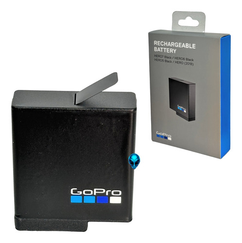 Batería Recargable Para Gopro Hero 2018-5-6-7 Black