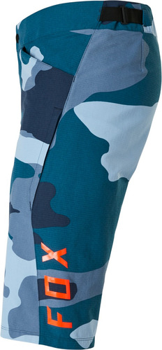 Short Mtb Fox Ranger Azul Camo #27280-360