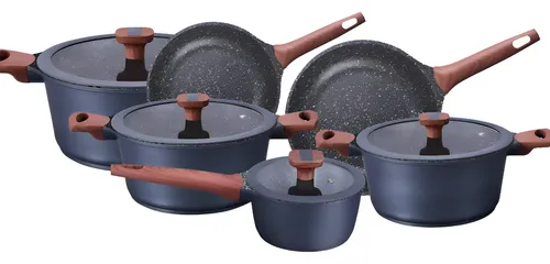 Conjunto 6 Peças Mta Linha Titanium Revestimento Cerâmico