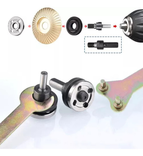 Adaptador Para Taladro Biela Disco Esmeriladora Herramienta