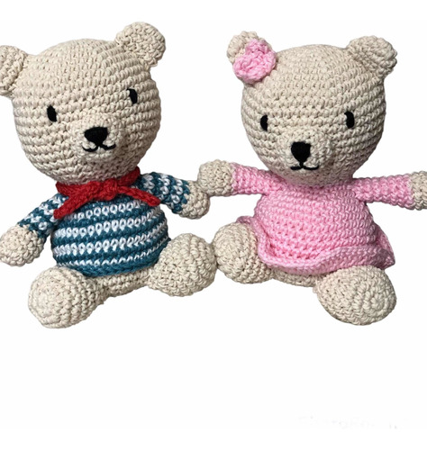 Ositos De Apego Recién Nacido Y Bebes De Crochet Amigurumis