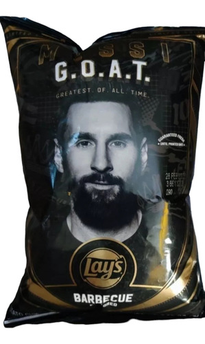 Papas Lay's Sabritas Edición Limitada Goat Lionel Messi Excl