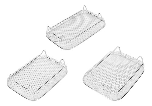 Estantería Para Freidora, 3 Capas, De Acero Inoxidable, Apil