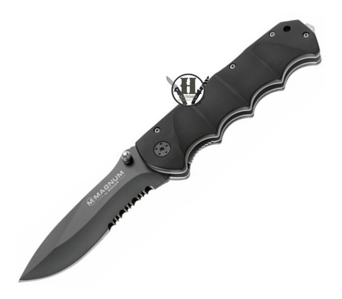 Navaja Tactica  Boker Lanza Negra Dentada Rompe Vidri Ry-247