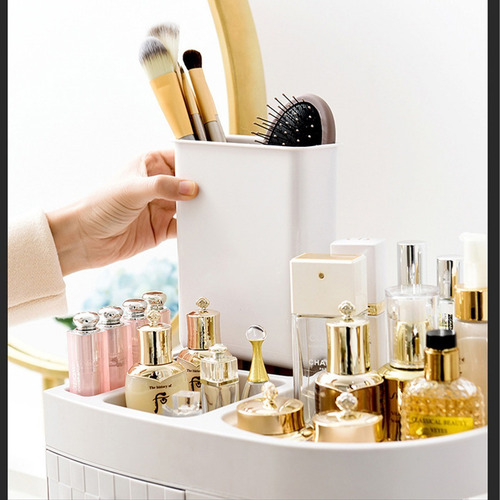 Organizador Cosméticos Exhibidor Maquillaje C/cajones