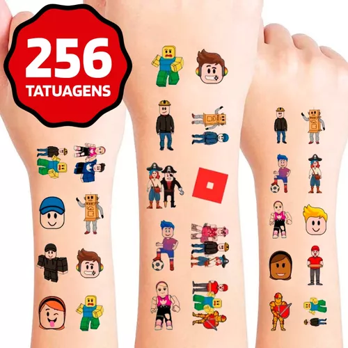 Tatuagens Temporárias Roblox