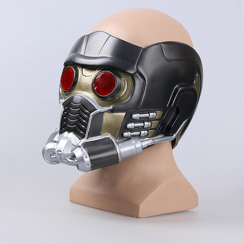 Guardianes De La Galaxia Star Dios Cosplay Casco Peter Pluma