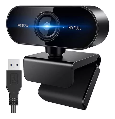 Mini Webcam Cámara Web Full Hd 1080p Usb Micrófono Log-on