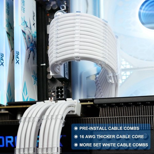 Kit De Extensión De Cable Sirlyr Psu, Mod De Extensiones De