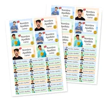 Comprar Imprimible Etiquetas Escolar Textos Editable Power Point