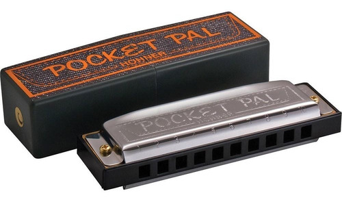 Armónica Hohner En C (do) Pocket Pal Con Estuche
