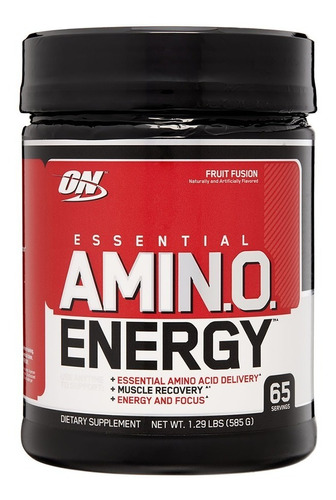 Amino Energy 65 Tomas 585 Grs Optimum Nutrition Usa