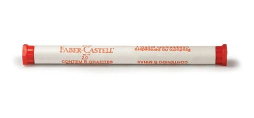 Grafite 2.0mm Hb Faber Castell 1 Estojo Com 6 Unidades