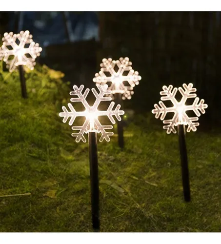 Luces De Jardin Navideñas