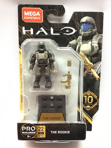 Halo Mega Construx Héroes 10 Years Series Odst Rookie