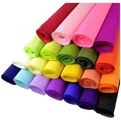 Rollo De Papel Crepé Italiano Premium De 180 Gramos, 2...