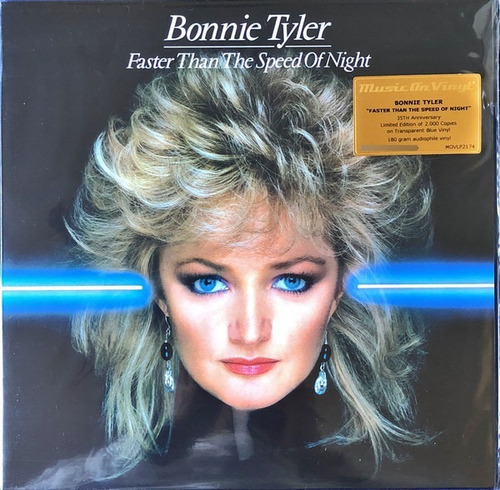 Bonnie Tyler - Faster Than The Speed Of Night - Vinilo