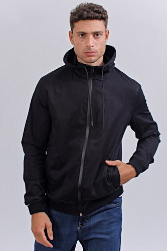 Campera Cooper Negro, Hombre. Bravo Jeans. Talle S Al 4xl