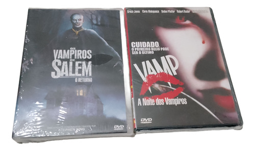 2 Dvd Os Vampiros De Salem St. King+ Vamp Noite Dos Vampiros