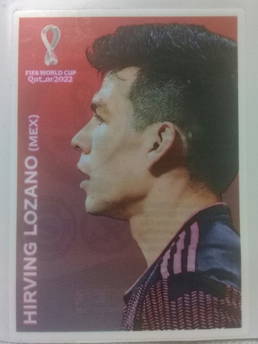 Figurita De Hirving Lozano Coca-cola Mundial Qatar 2022