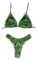 Comprar Bikini Lycra Forrada Triàngulo Y Colaless V Taza Desmontable