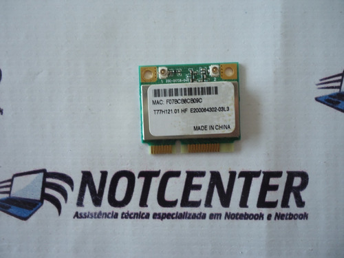 Placa Wireless Netbook Gateway Kav60 Acer D250 Envio Carta