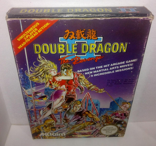 Double Dragon 2 Pal Eur - Nintendo Nes (Usado)