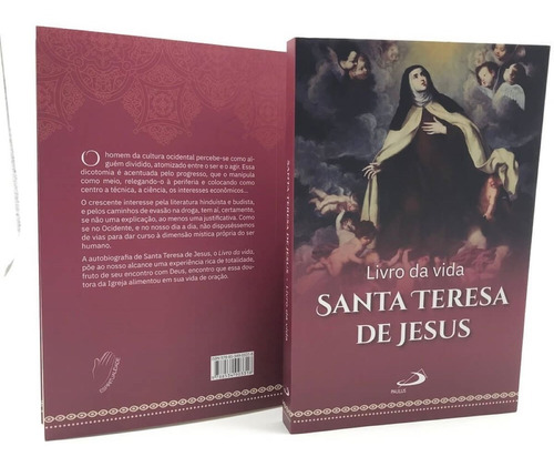 Livro Da Vida Santa Tereza D'ávila De Jesus Espiritualidade