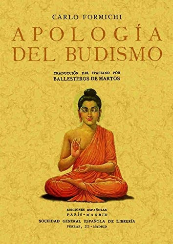 Libro Apologia Del Budismo  De Formichi Claudio