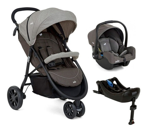 Coche Y Babysilla Litetrax 3 Ts Dark Pewter Joie - Vaj