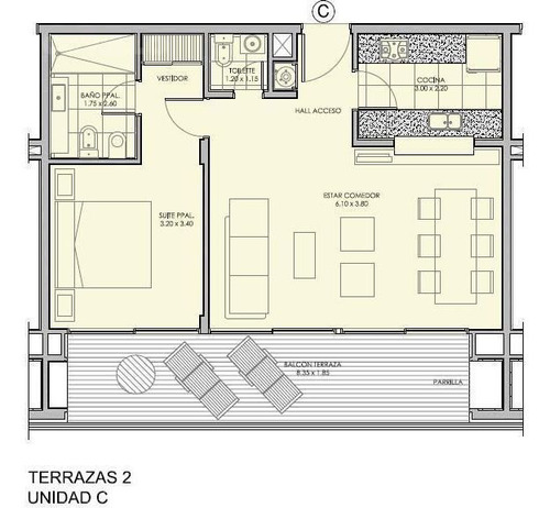 Imagen 18 de 19 de Espectacular Estrena Brava 2 Ambientes Venta Punta Del Este