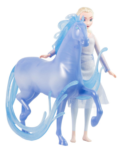 Boneca Elsa Com Cavalo Nook Do Filme Frozen 2 Disney
