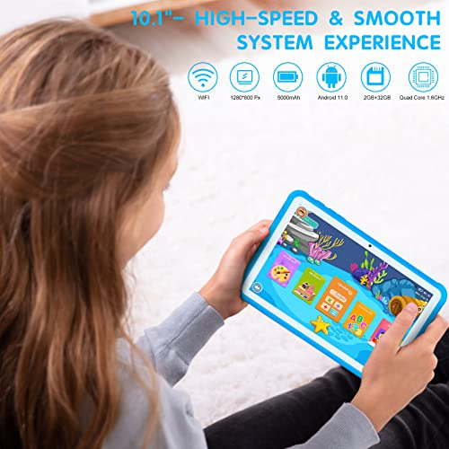 Tableta Para Niños De 10 Pulgadas, Cuádruple Núcleo Android
