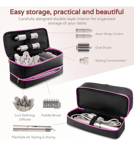 Portable Hair Dryer Case Hairdryer Case For Cord Hard Drives