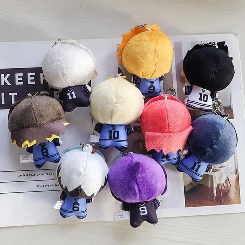 * Blue Lock Figuras, 4.3 Pulgadas Blue Lock Peluche Nagi