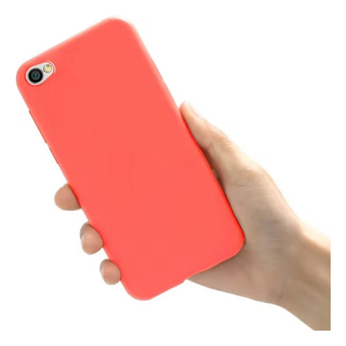 Estuche Silicone Case Compatible Con Xiaomi Redmi 5a  Gamuza