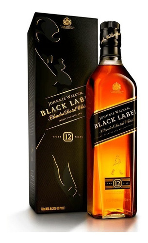 Whisky Johnnie Walker Black Label 750ml