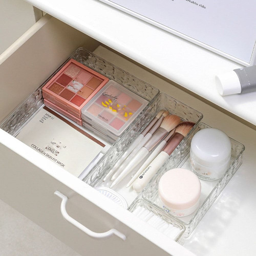 Caja Organizadora De Almacenamiento De Plástico Transparente