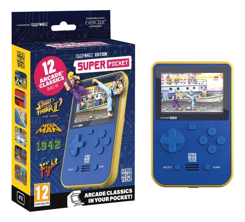 comprar Consola De Juegos Portátil Capcom Super Pocket Con 12 Juegos