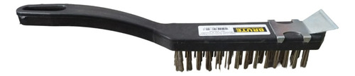 Cepillo De Acero Base Plastica 280 X 33 Mm Cerdas Acero