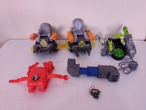 Lote 7 Pzas Accesorios Para Muñecos De Mattel Y Fisher Price (Usado)