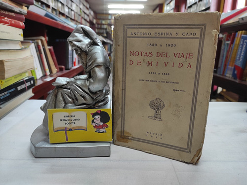 Notas Del Viaje De Mi Vida - Espina Y Capo - 1850 A 1920