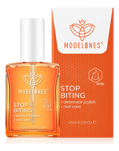 Modelones Tratamiento Para Morder Uñas, Esmalte De Uñas Sin