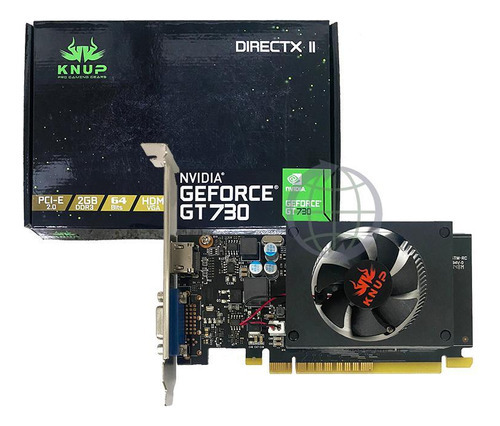 Placa Vídeo Pc Desktop 2gb Ddr3 64bit Vga Hdmi Nvidia