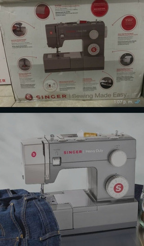 Máquina Singer Heavy Duty 4411 (270$) Y 4423 (300$)