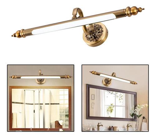 Luz De Espejo Led Con Cable, Luz De Maquillaje Ajustable
