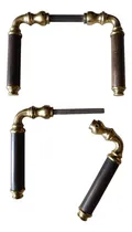 Comprar Antiguos Pestillos, Picaportes De Puerta, Tipo Colonial Dorado Y Marrón