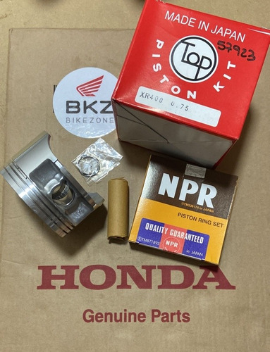 Piston Kit Japon Top Honda Xr 400 0.75 85.75mm Xr400r Bkz