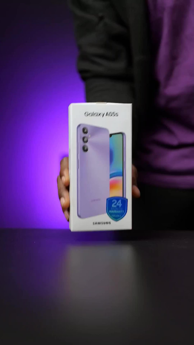 D_NQ_NP_792250-MLA79219597574_092024-F Smartphone Samsung Galaxy A05s 4G 128GB 6GB RAM Câmera Traseira Tripla 50MP + 2MP + 2MP + Selfie 13MP Tela 6.7" Preto
